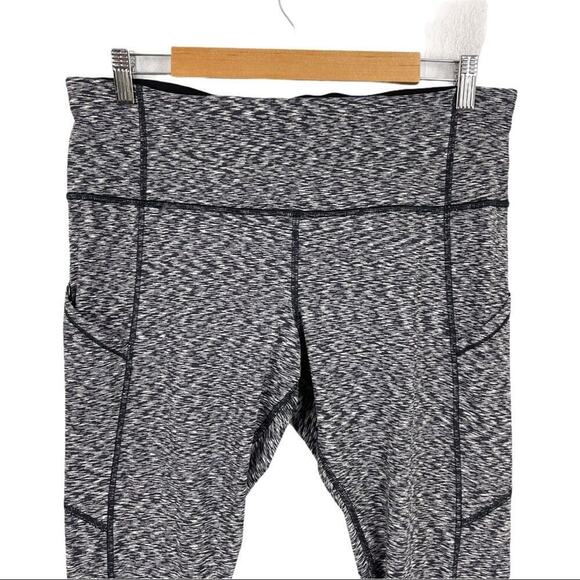 Lululemon Rebel Runner Crop Spaced Out Space Dye Size 12 - Picture 3 of 14